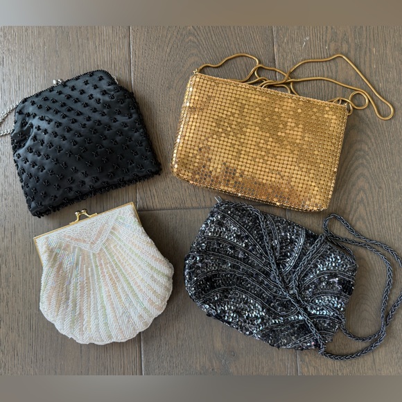 Set of 4 Evening Bags - Excellent Condition! - Picture 1 of 6
